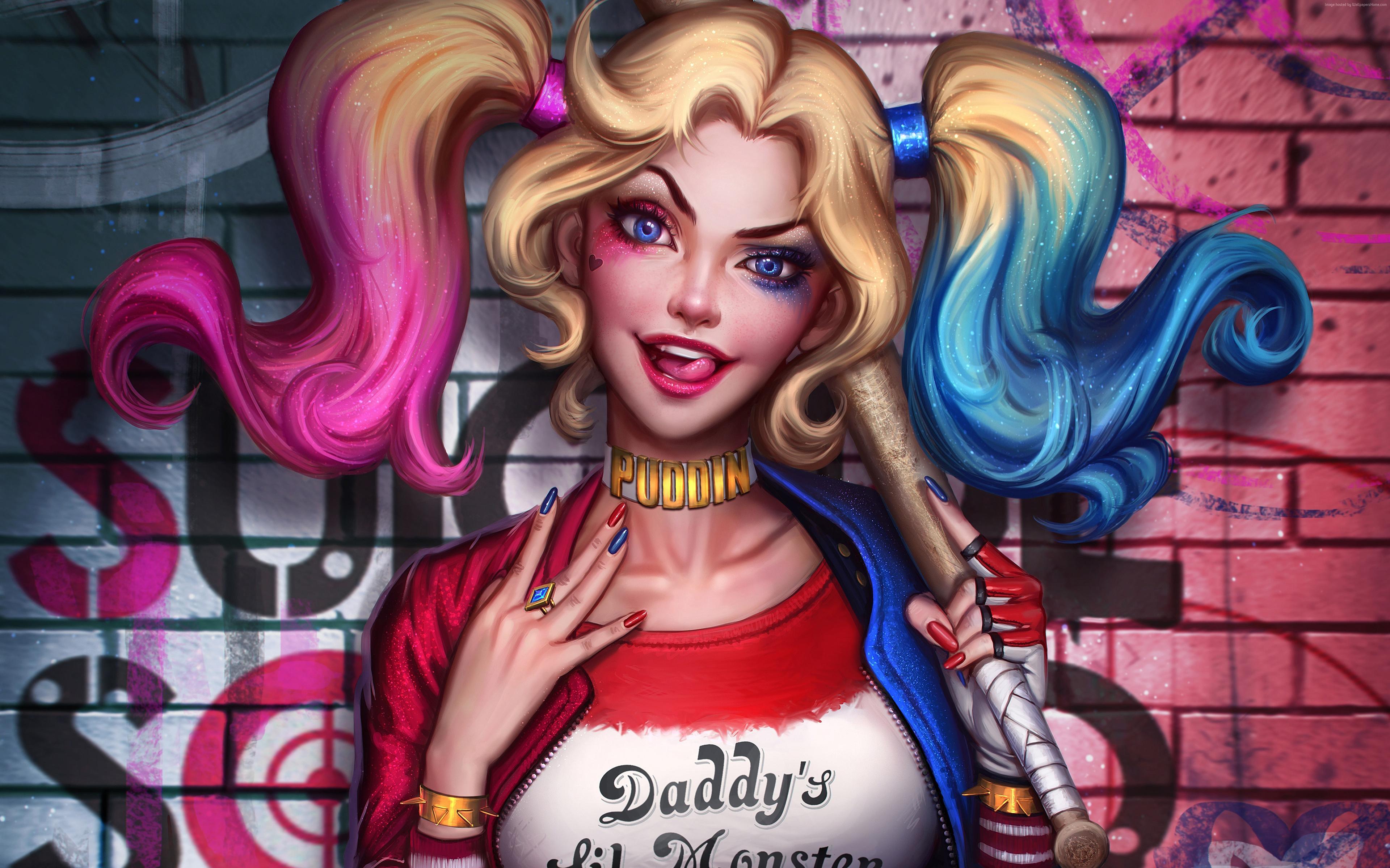 Detail Harley Quinn Wallpaper Nomer 11