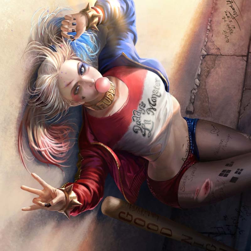 Detail Harley Quinn Wallpaper Nomer 39