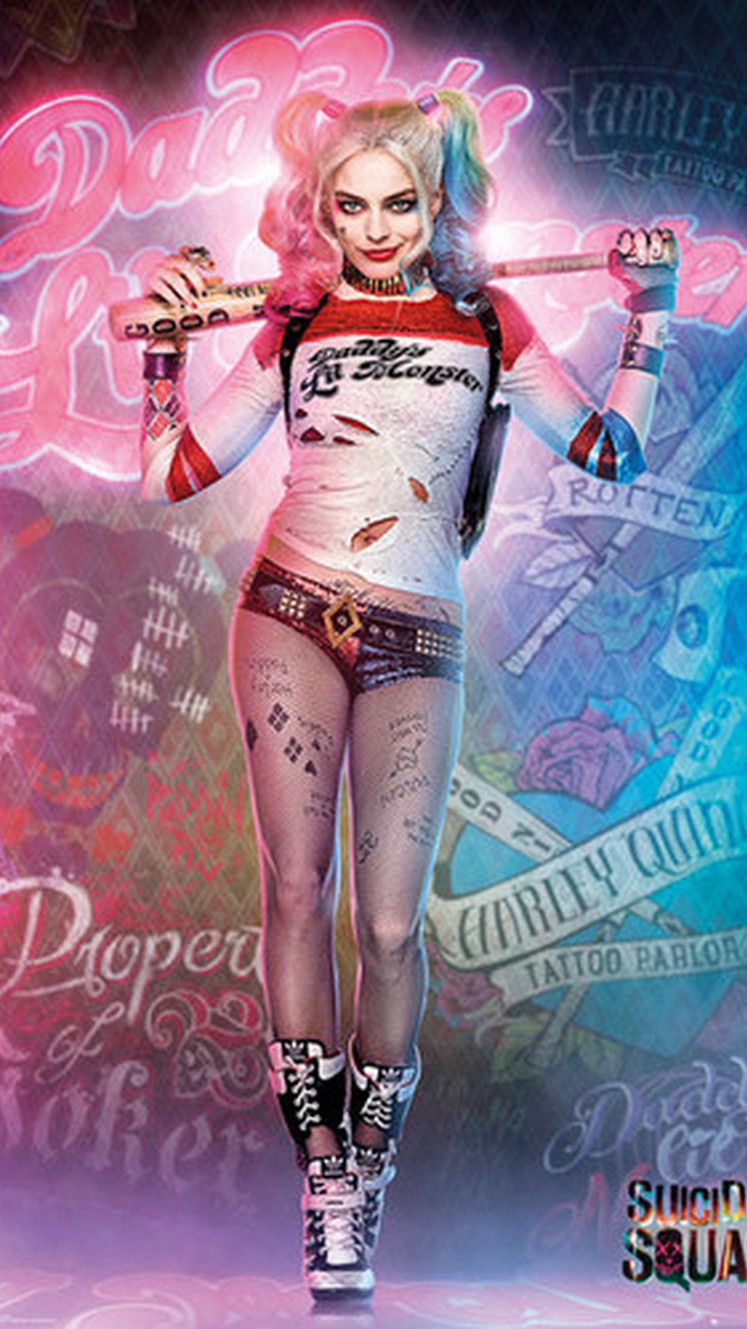 Detail Harley Quinn Wallpaper Iphone Nomer 11