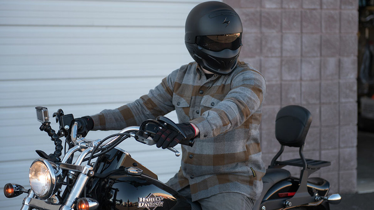 Detail Harley Scorpion Covert Helmet Nomer 24