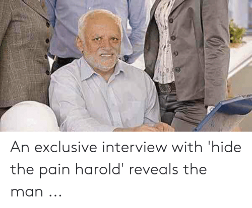 Detail Harold Meme Interview Nomer 38