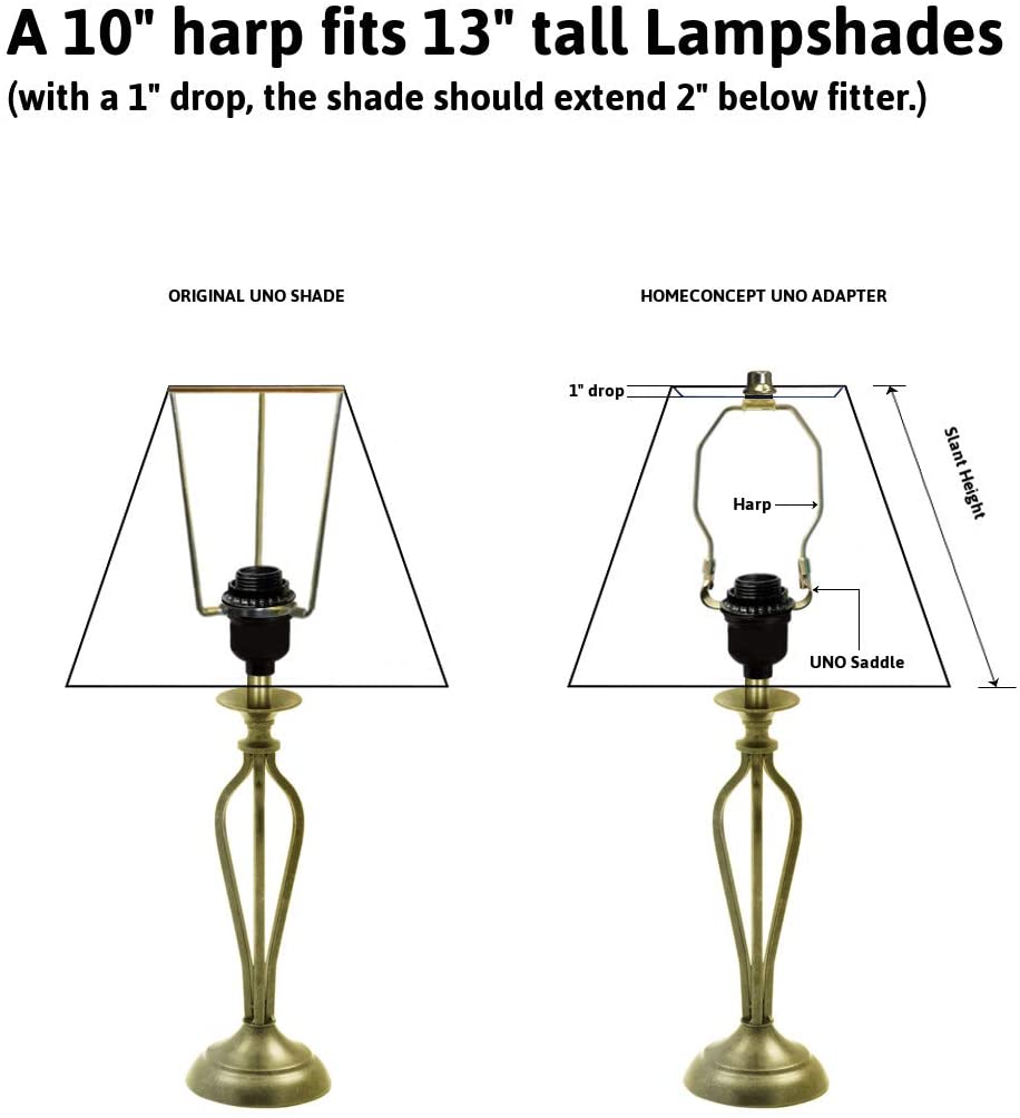 Detail Harp Socket Lamp Shade Nomer 5