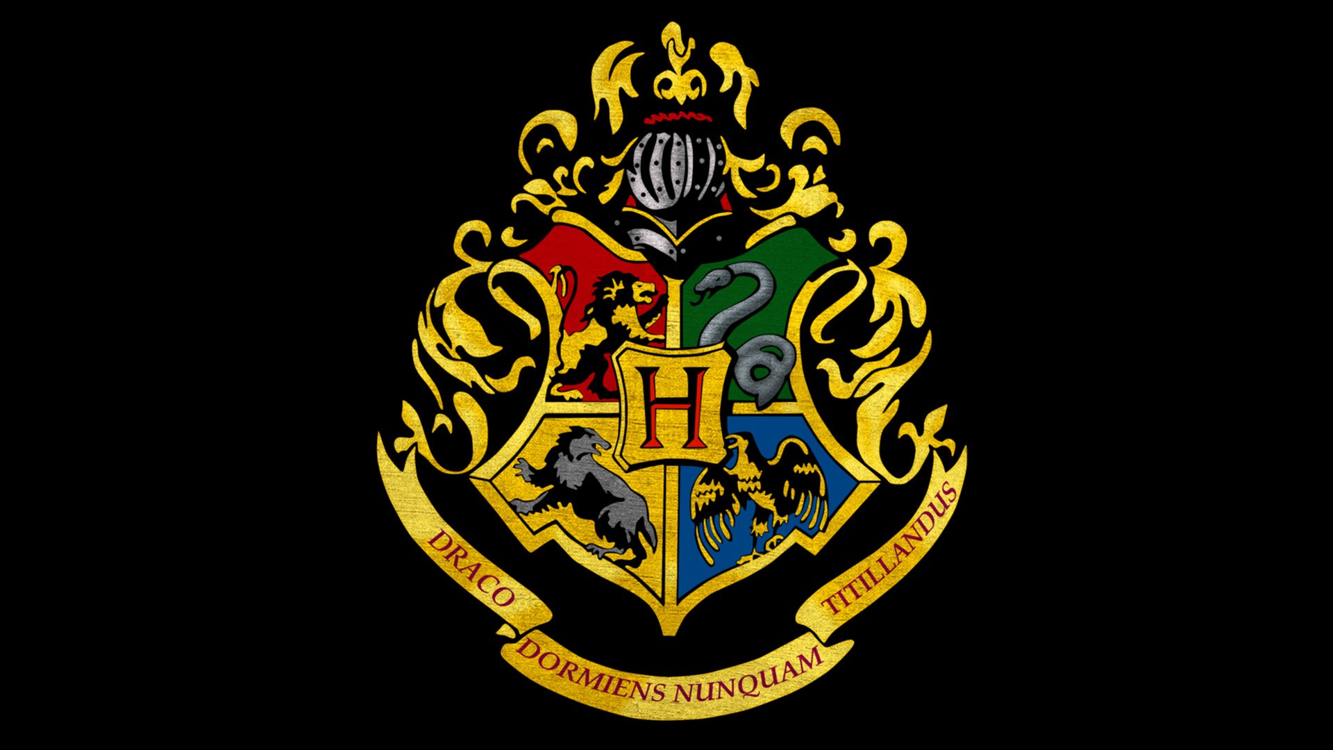 Harry Potter Logo Hogwarts - KibrisPDR