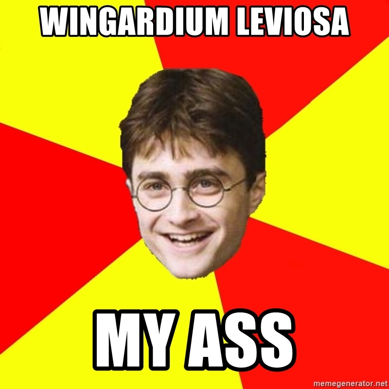 Detail Harry Potter Wingardium Leviosa Meme Nomer 38