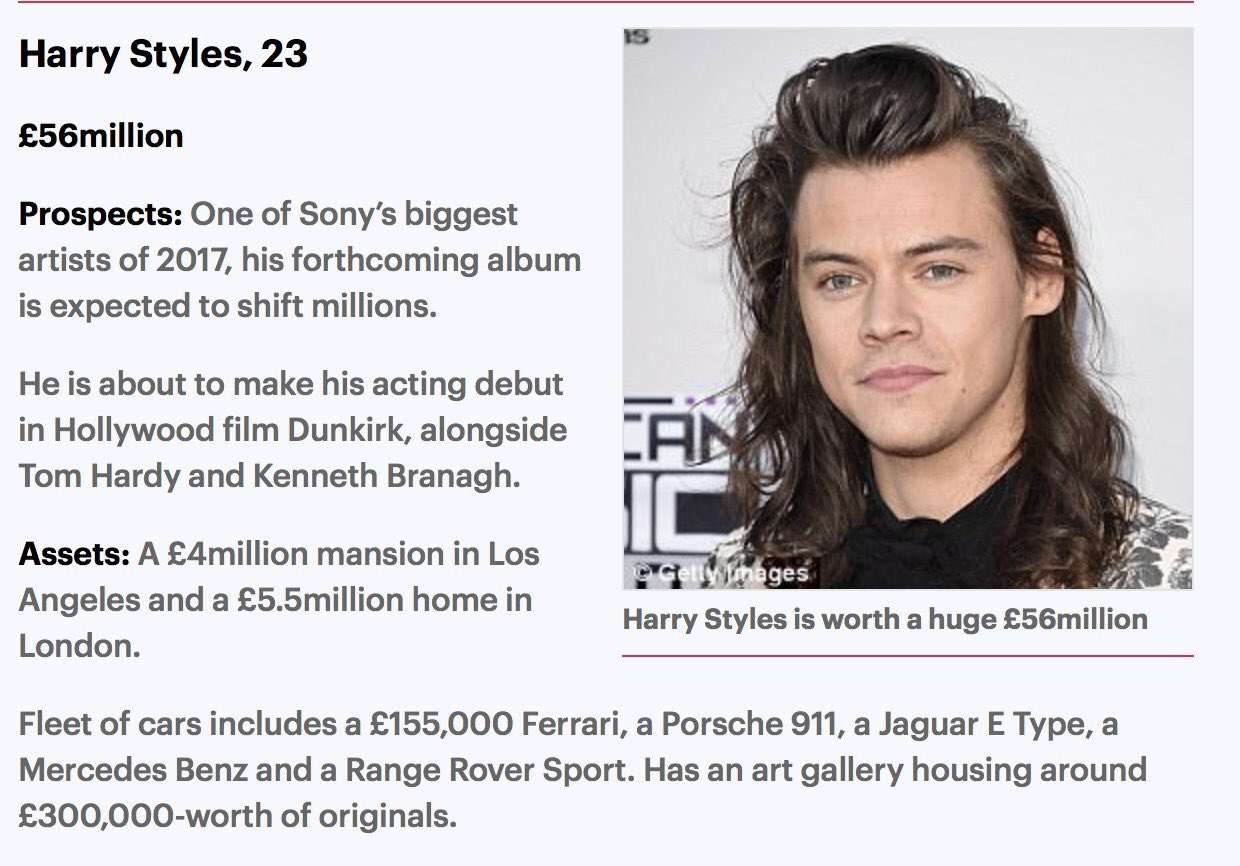 Detail Harry Styles Net Worth Nomer 50