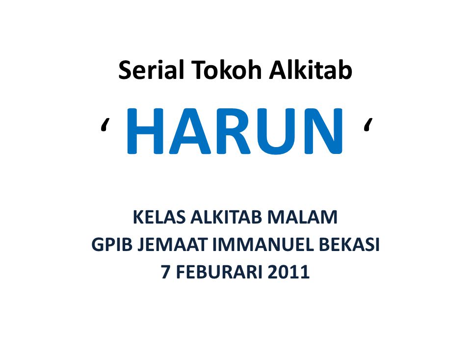 Detail Harun Dalam Alkitab Nomer 16