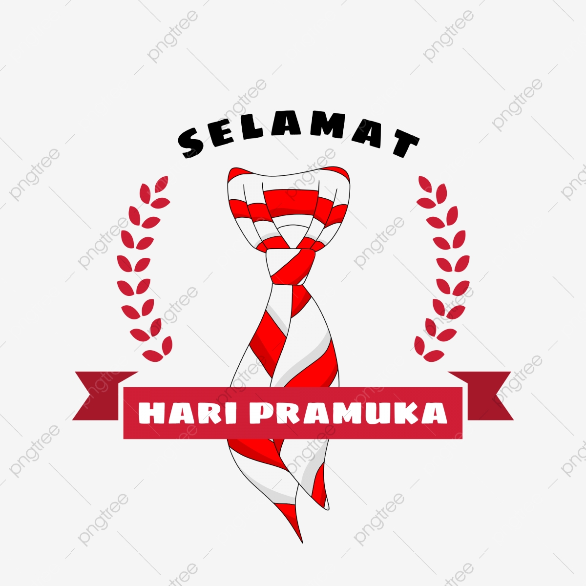 Detail Hasduk Pramuka Vector Nomer 10