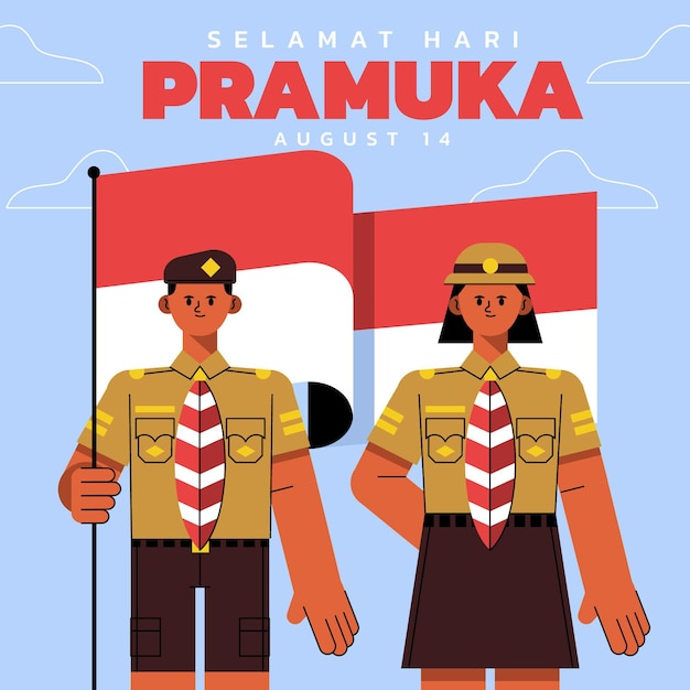 Detail Hasduk Pramuka Vector Nomer 41