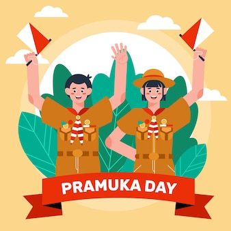 Detail Hasduk Pramuka Vector Nomer 42