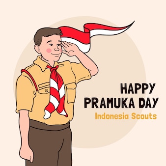 Detail Hasduk Pramuka Vector Nomer 9