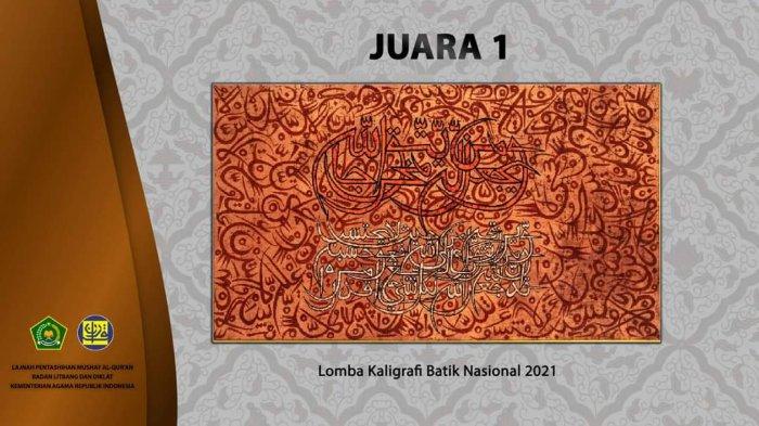 Detail Hasil Lomba Kaligrafi Nomer 19