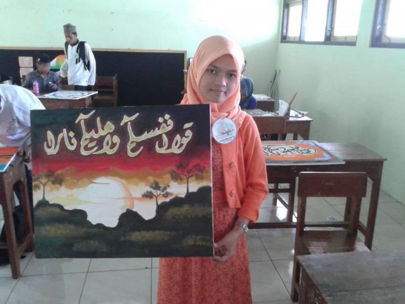 Detail Hasil Lomba Kaligrafi Nomer 27