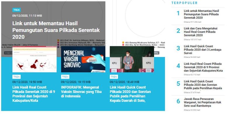 Detail Hasil Quick Count Luar Negeri Nomer 12