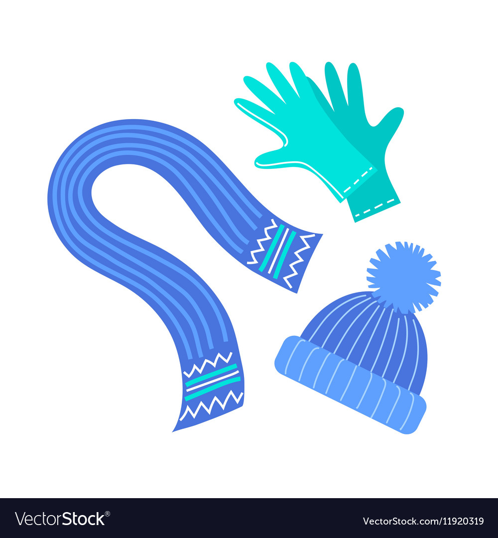 Detail Hat And Gloves Clipart Nomer 12