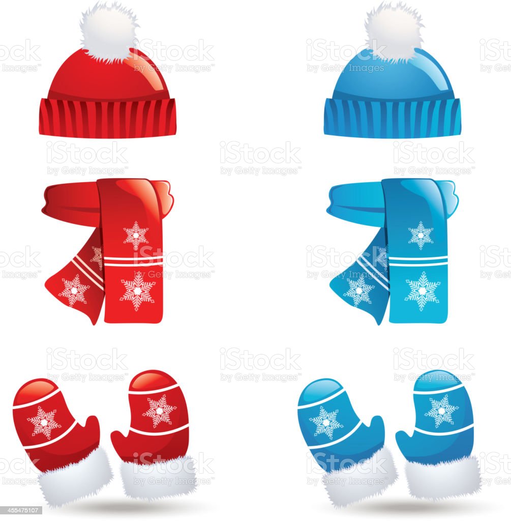 Detail Hat And Gloves Clipart Nomer 43