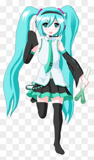 Detail Hatsune Miku Vector Nomer 17