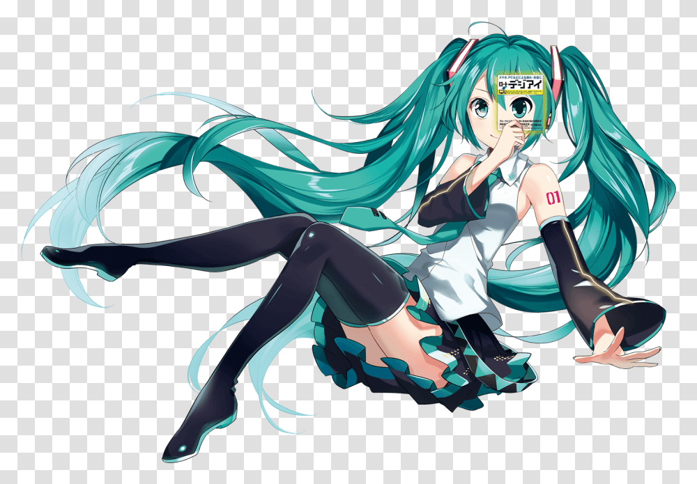 Detail Hatsune Miku Vector Nomer 24