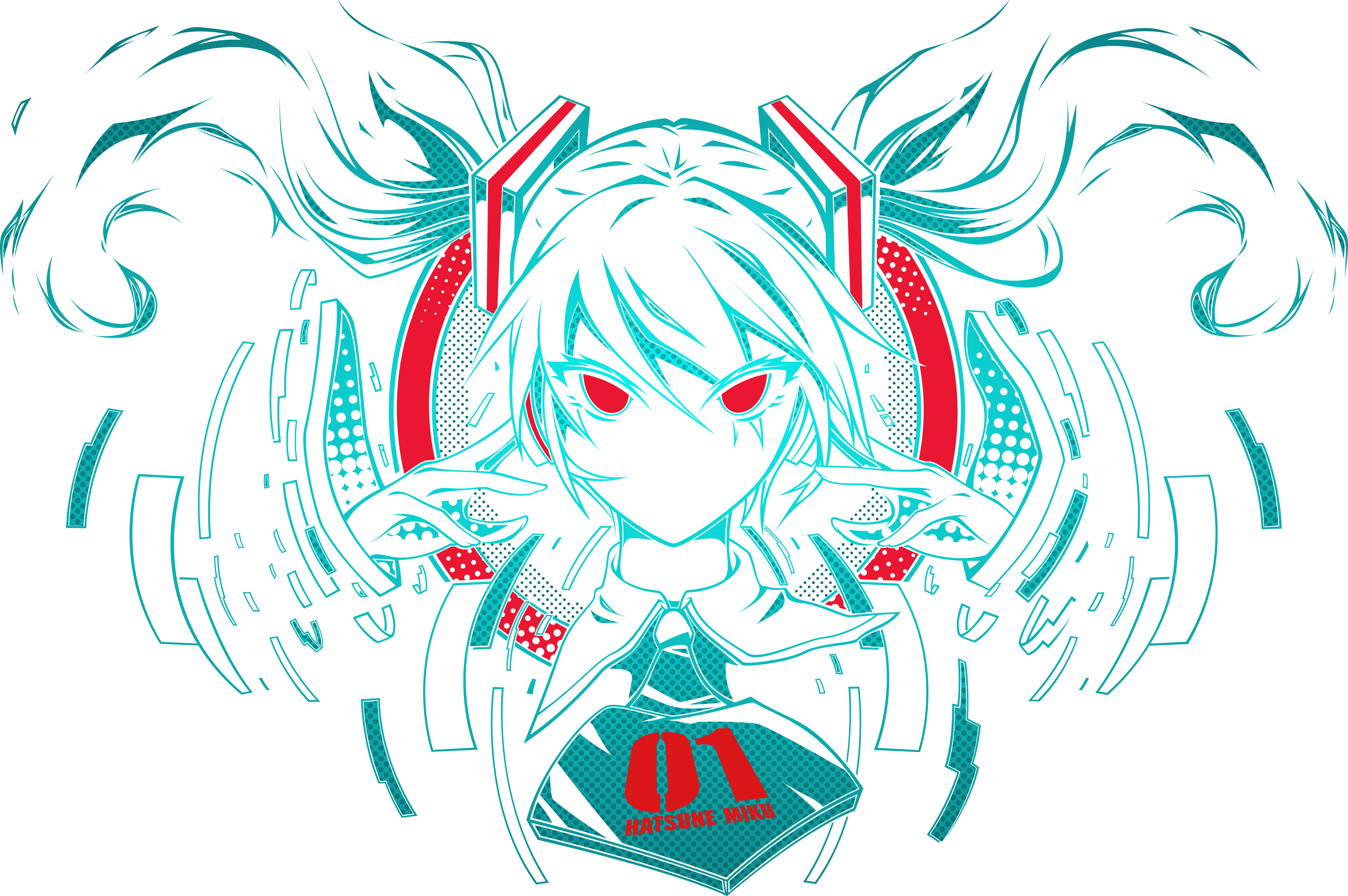 Detail Hatsune Miku Vector Nomer 6