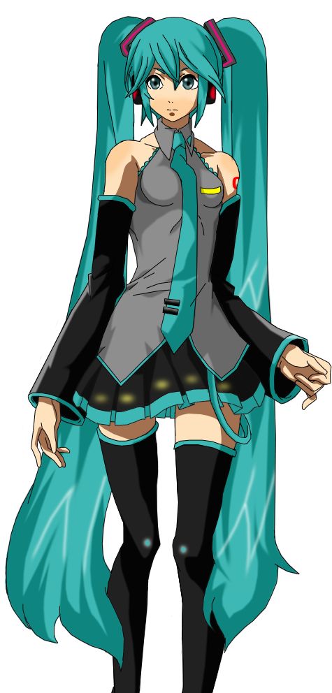 Detail Hatsune Miku Vector Nomer 9