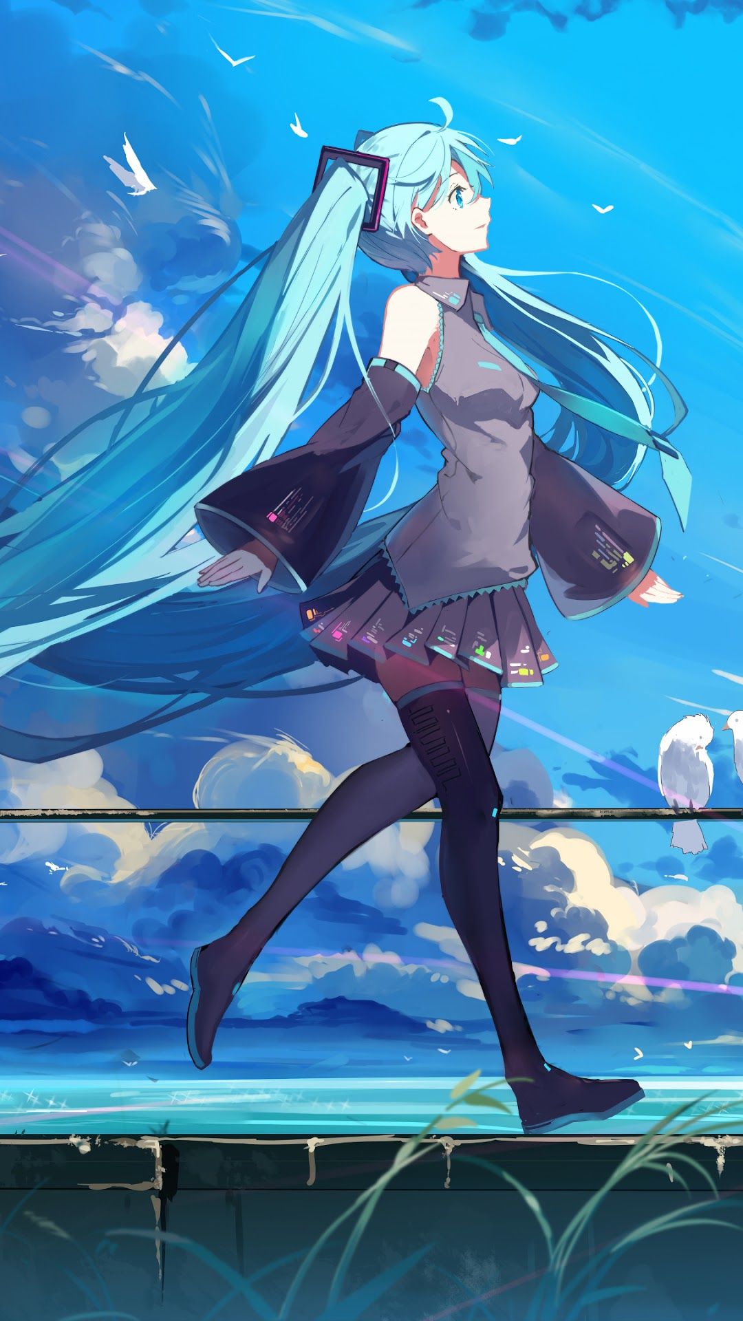 Detail Hatsune Miku Wallpaper Nomer 10