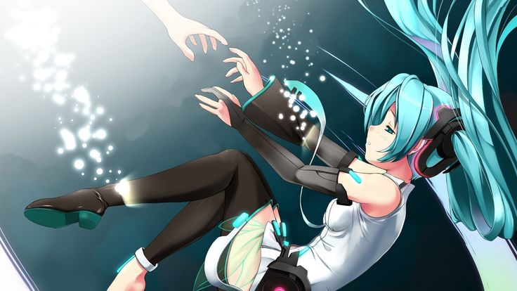 Detail Hatsune Miku Wallpaper 1080p Nomer 36