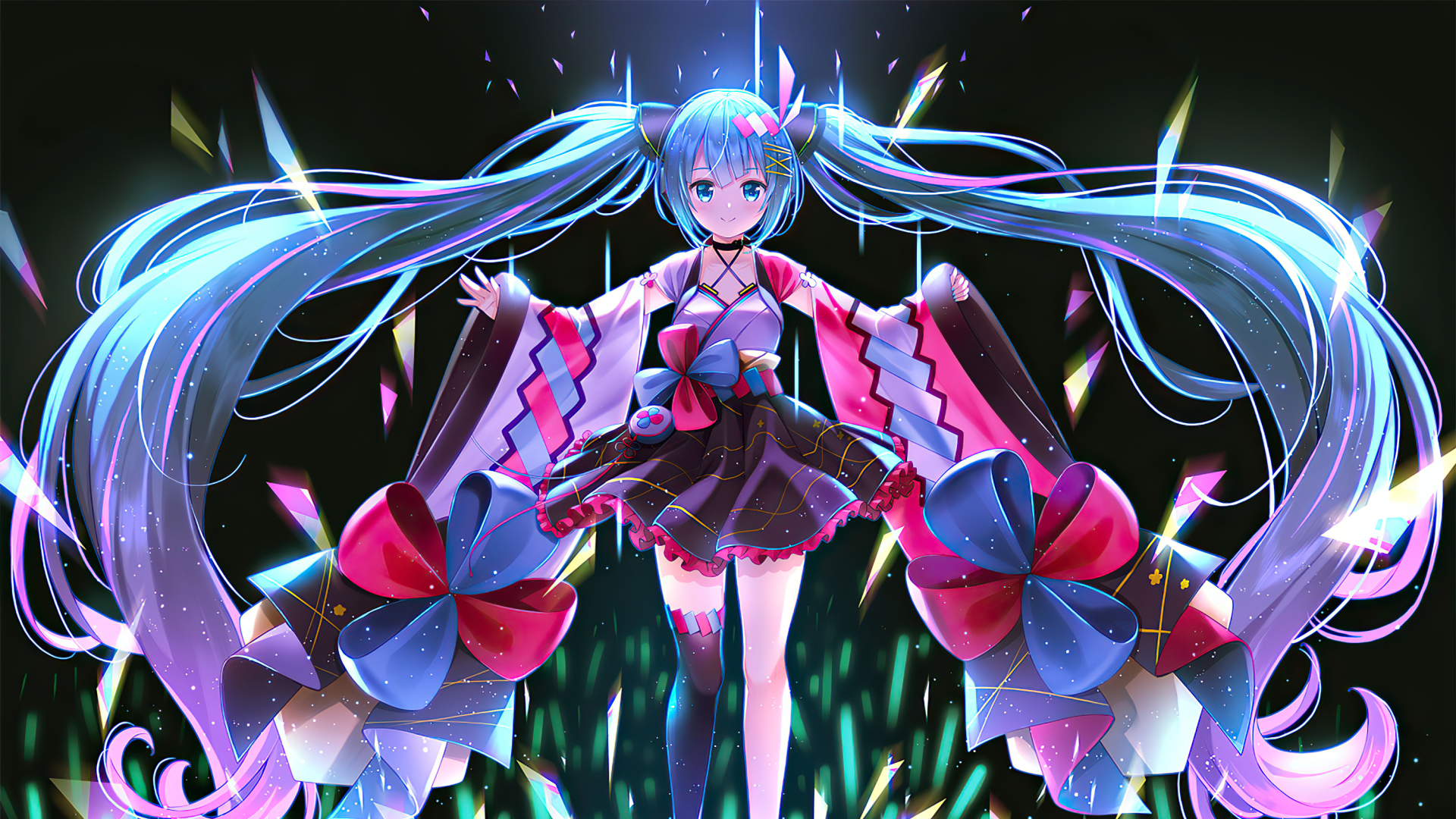 Download Hatsune Miku Wallpaper 1080p Nomer 4