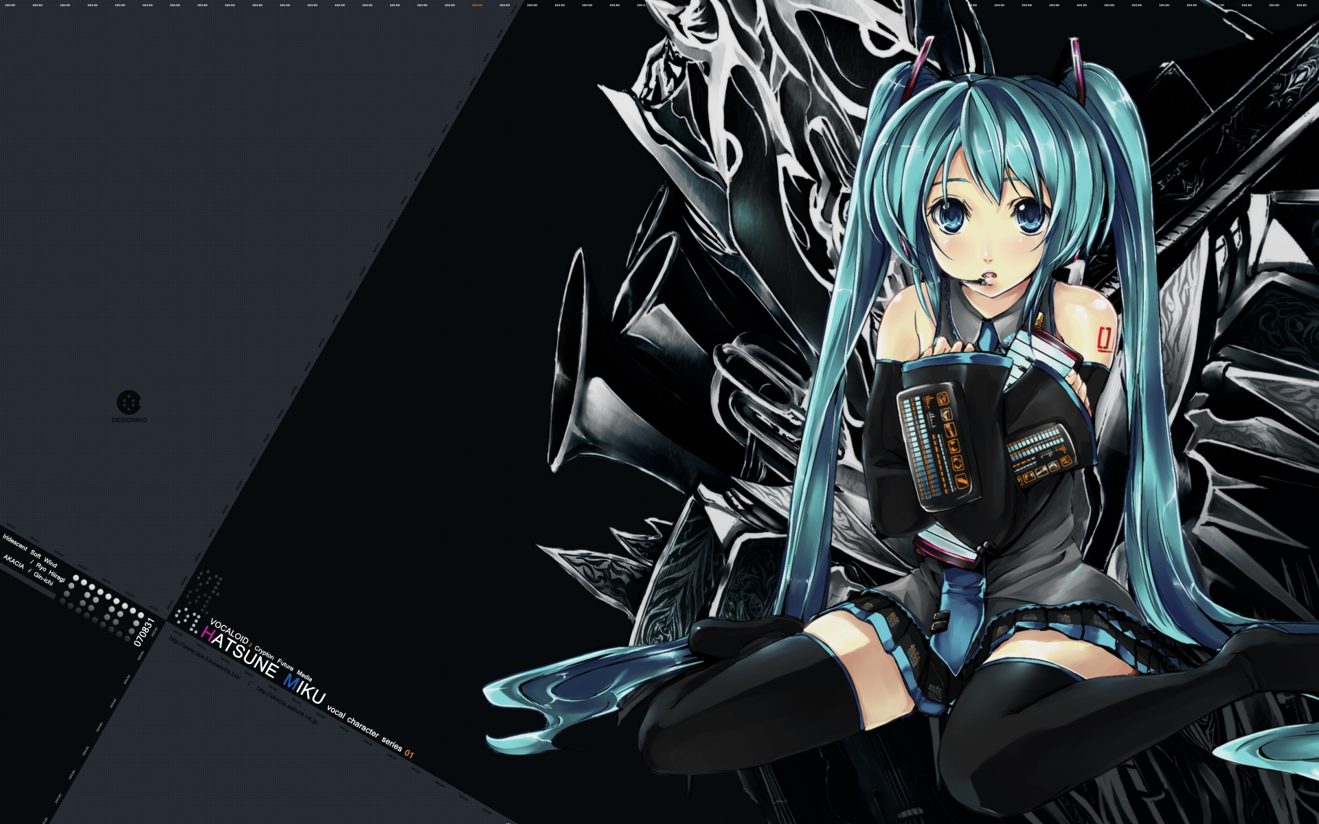 Detail Hatsune Miku Wallpaper 1080p Nomer 44