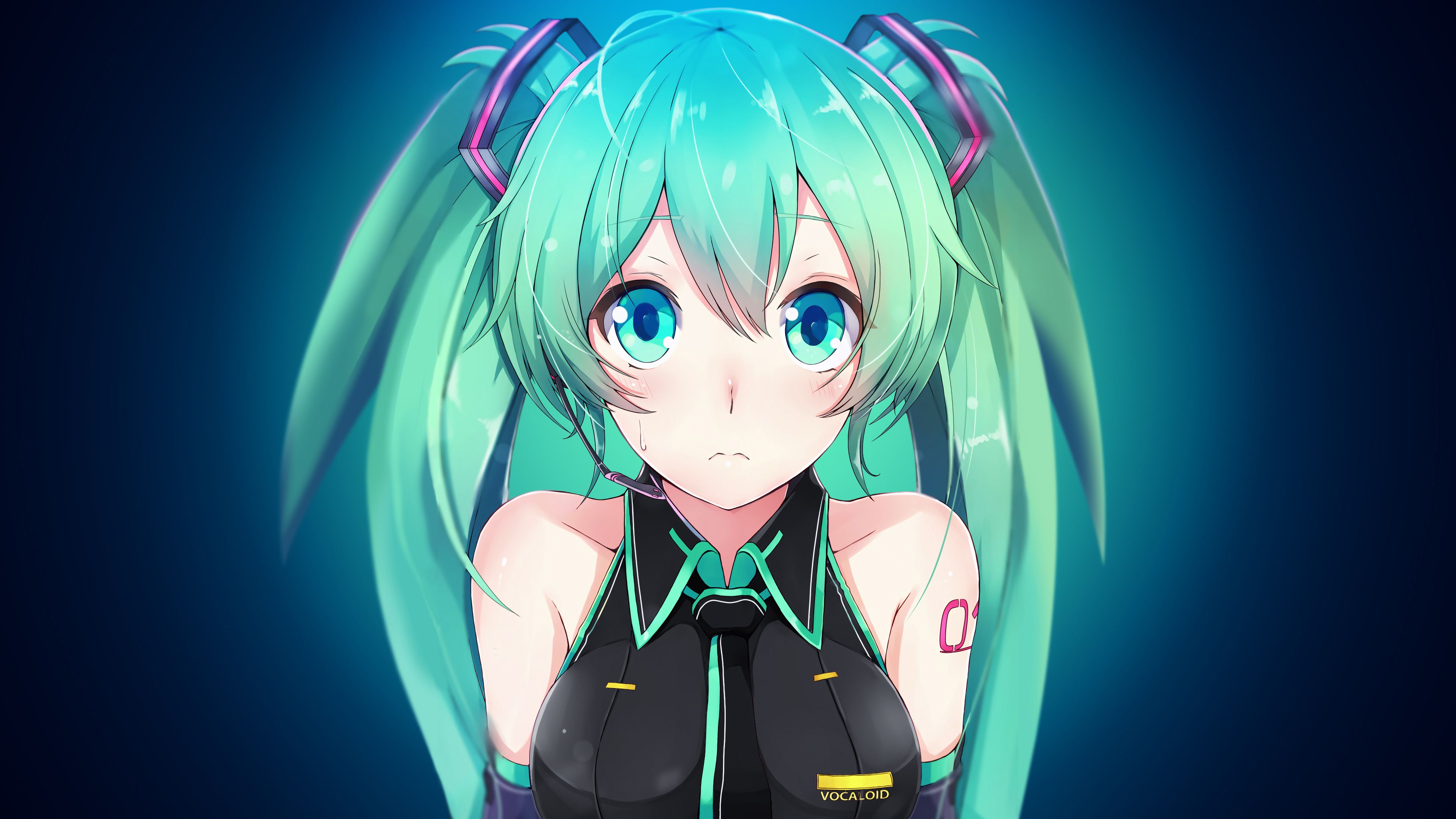 Detail Hatsune Miku Wallpaper 1080p Nomer 46