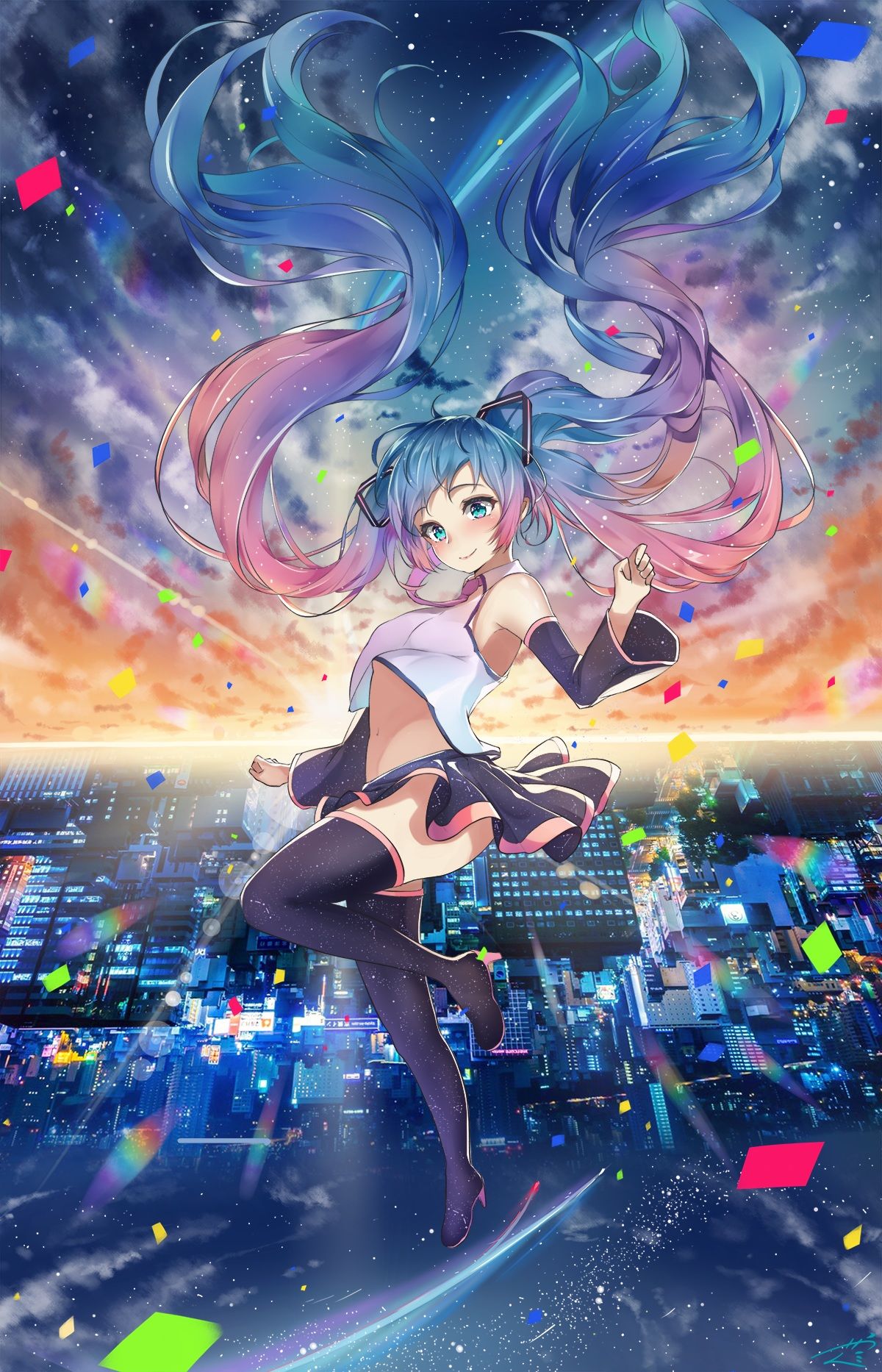 Detail Hatsune Miku Wallpaper Nomer 13