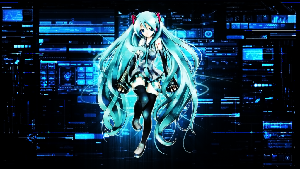 Detail Hatsune Miku Wallpaper Nomer 42