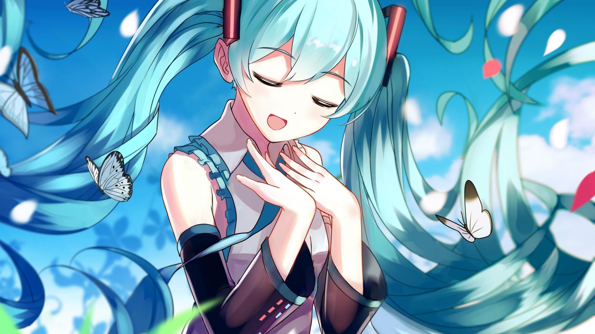 Detail Hatsune Miku Wallpaper Hd Nomer 9