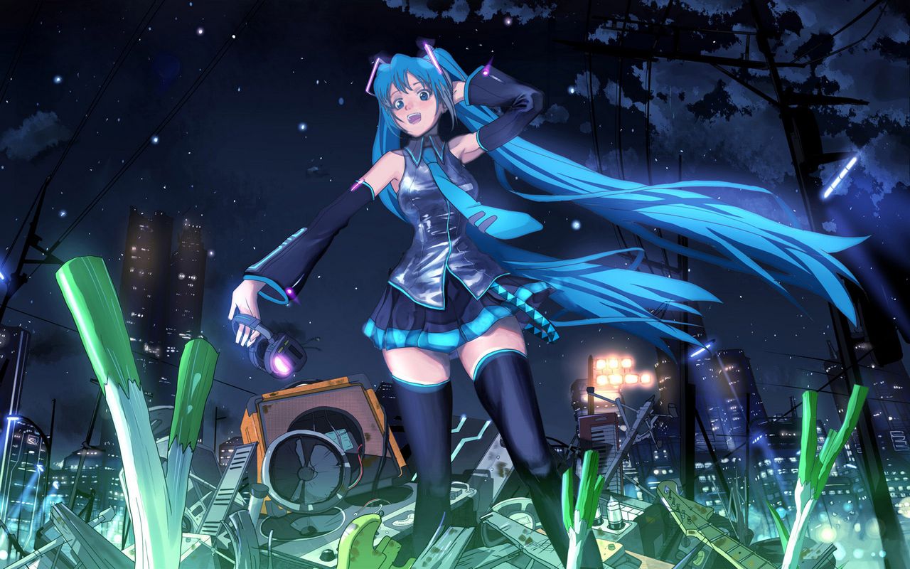 Detail Hatsune Miku Wallpaper Hd Nomer 13