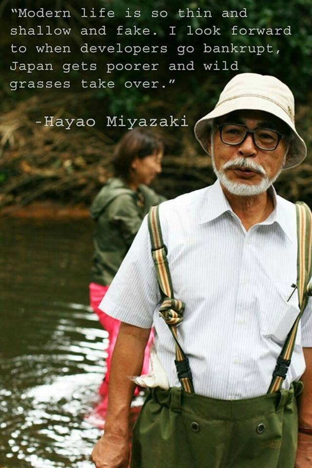 Detail Hayao Miyazaki Quotes Nomer 34