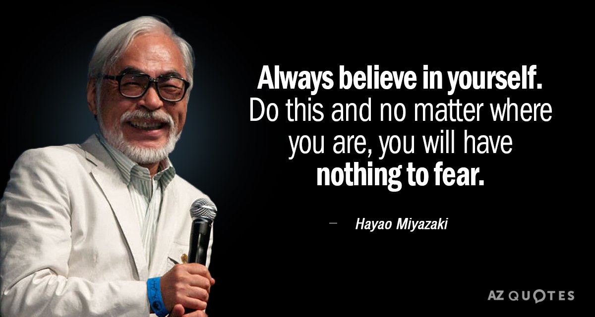 Detail Hayao Miyazaki Quotes Nomer 7