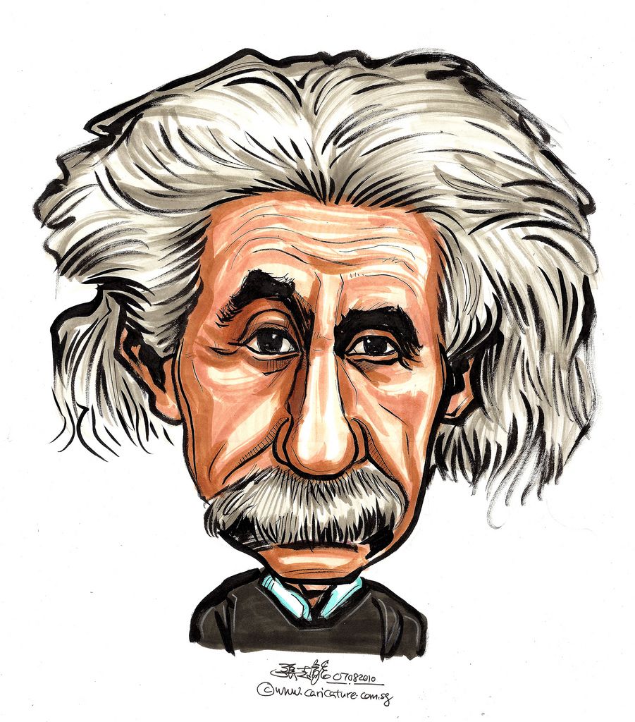 Detail Albert Einstein Karikatur Nomer 22