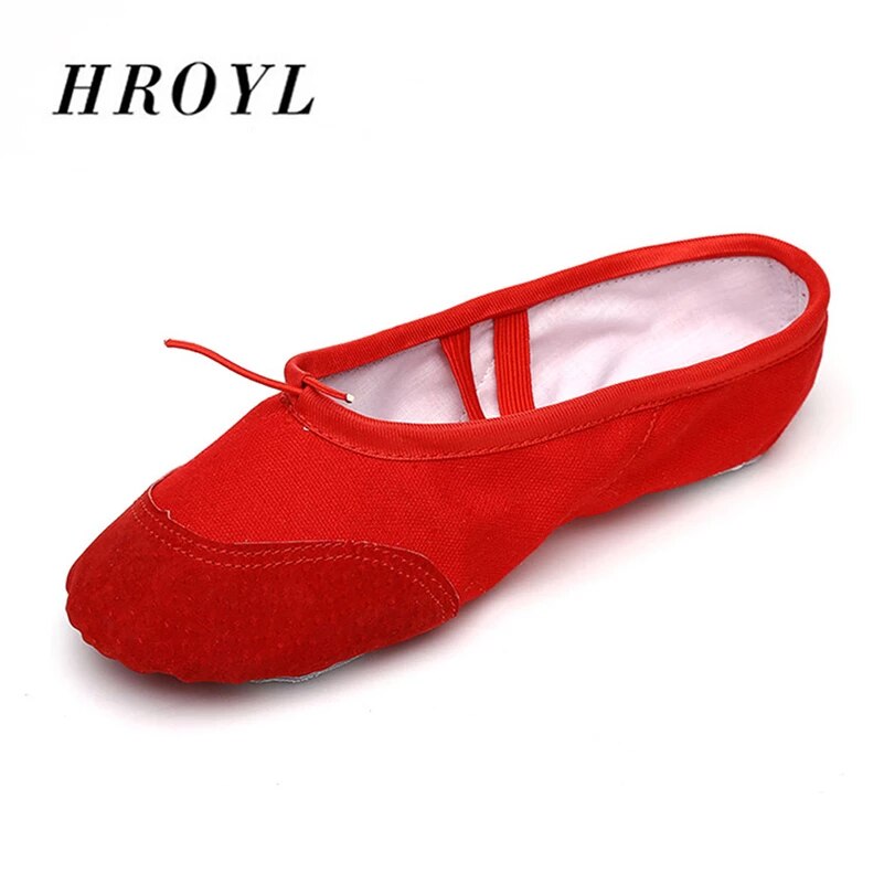 Detail Ballettschuhe Rot Nomer 25