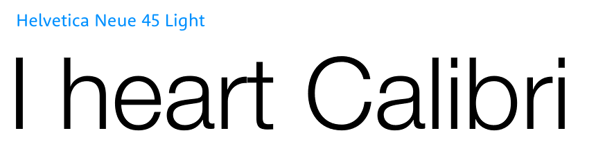 Detail Calibri Caps Font Nomer 2