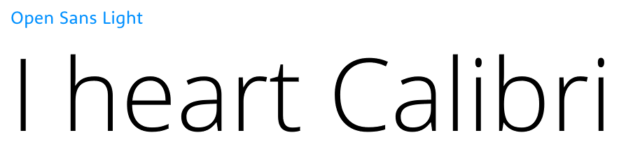 Detail Calibri Caps Font Nomer 3
