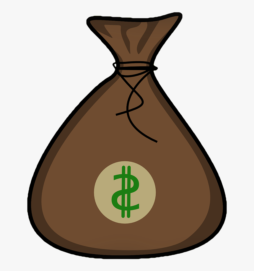 Detail Cartoon Money Bag Png Nomer 5