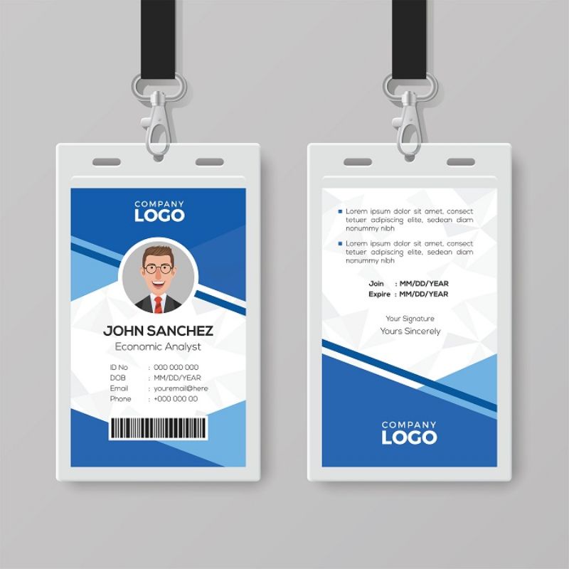 Detail Desain Id Card Panitia Nomer 25