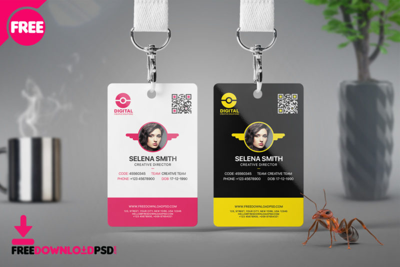 Detail Desain Id Card Photoshop Nomer 32