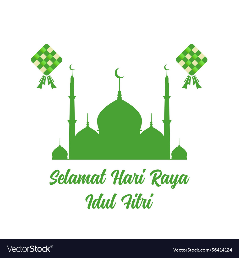 Detail Desain Idul Fitri Vector Nomer 12