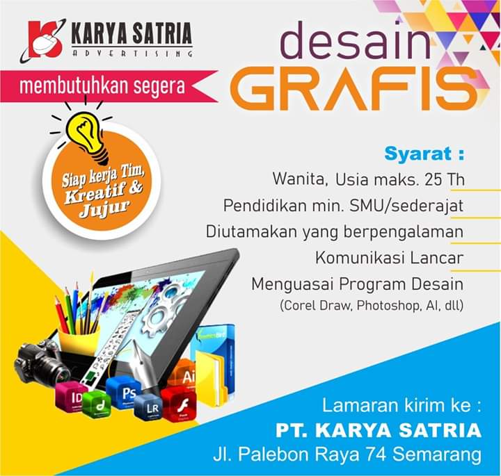 Detail Desain Iklan Lowongan Kerja Nomer 55