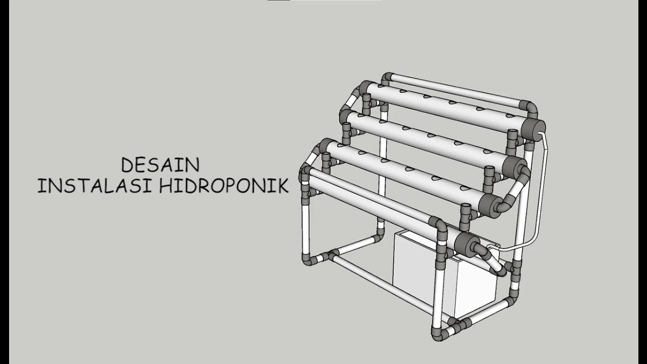 Detail Desain Instalasi Hidroponik Nomer 10