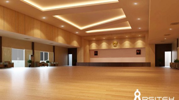 Detail Desain Interior Aula Pertemuan Nomer 14