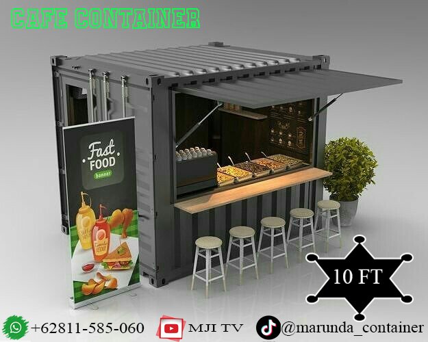 Detail Desain Interior Cafe Container Nomer 45