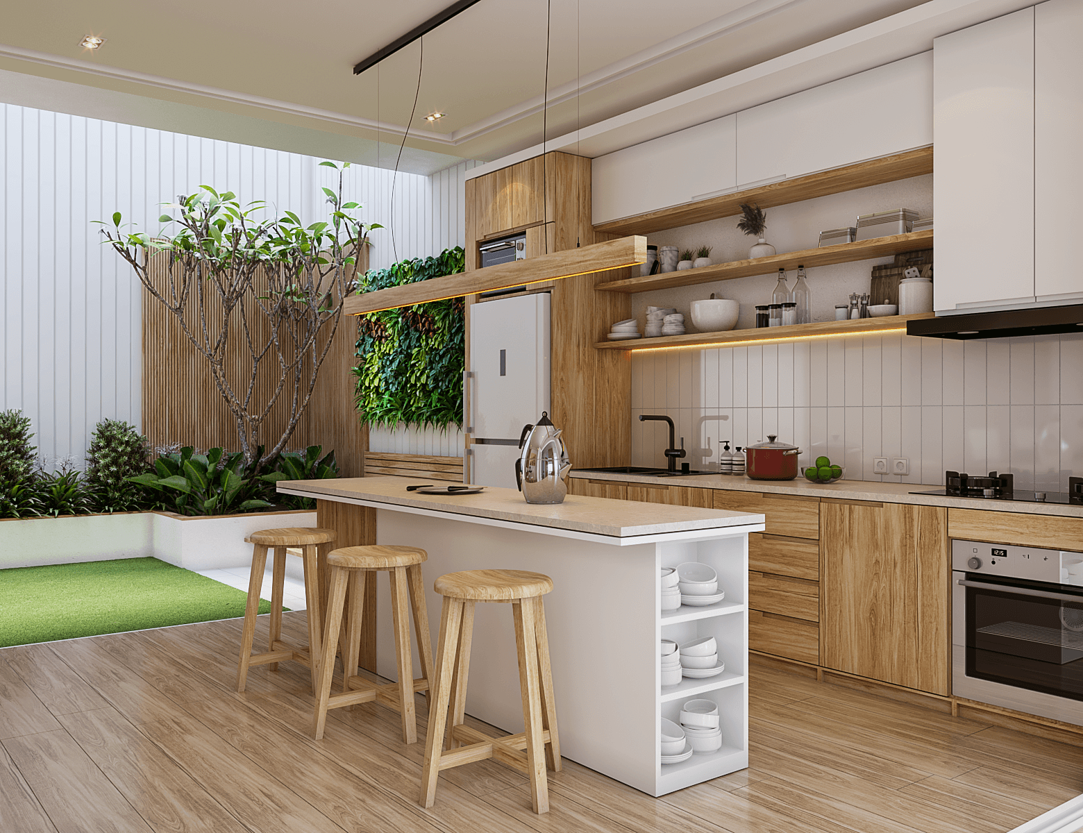 Detail Desain Interior Dapur Minimalis Nomer 21