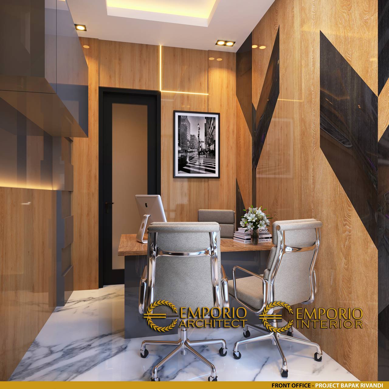 Detail Desain Interior Front Office Nomer 22