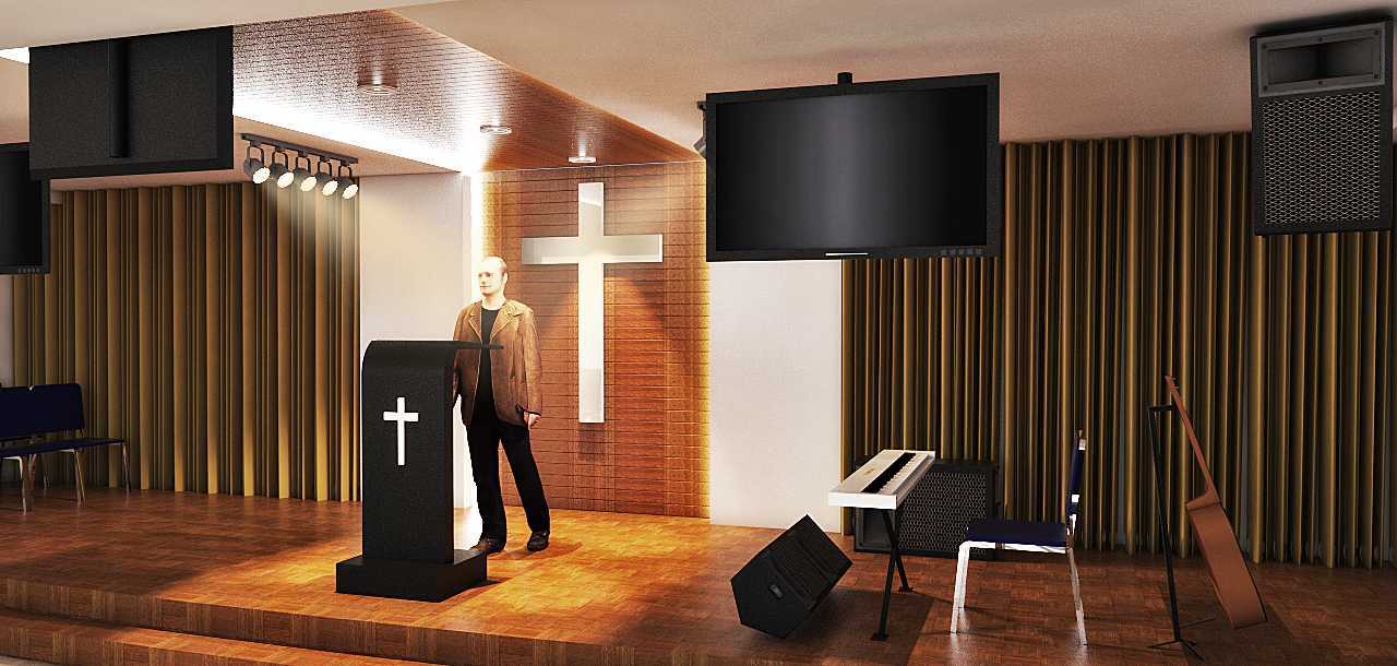 Detail Desain Interior Gereja Modern Nomer 15