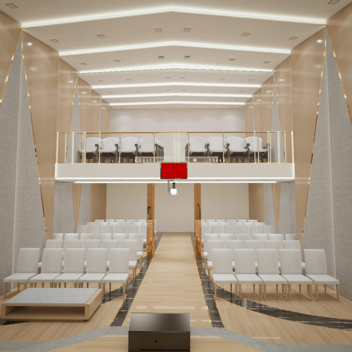 Detail Desain Interior Gereja Modern Nomer 3